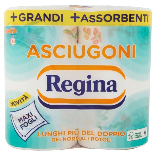 REGINA ASCIUGONI X 2 ROTOLI