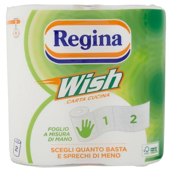 REGINA WISH CARTA CUCINA 2 ROTOLI