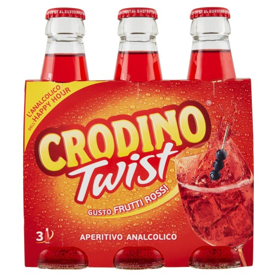 CRODINO TWIST FRUTTI ROSSI CONFEZIONE DA 3 PER 17,5 CL