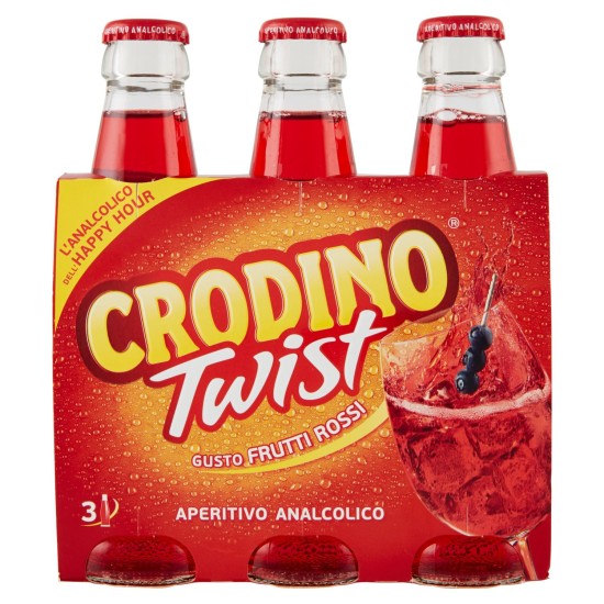 CRODINO TWIST FRUTTI ROSSI CONFEZIONE DA 3 PER 17,5 CL