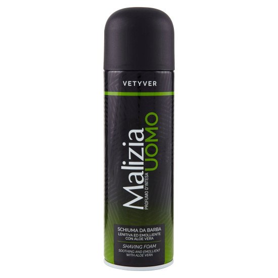 MALIZIA SCHIUMA BARBA VETYVE 300 ML