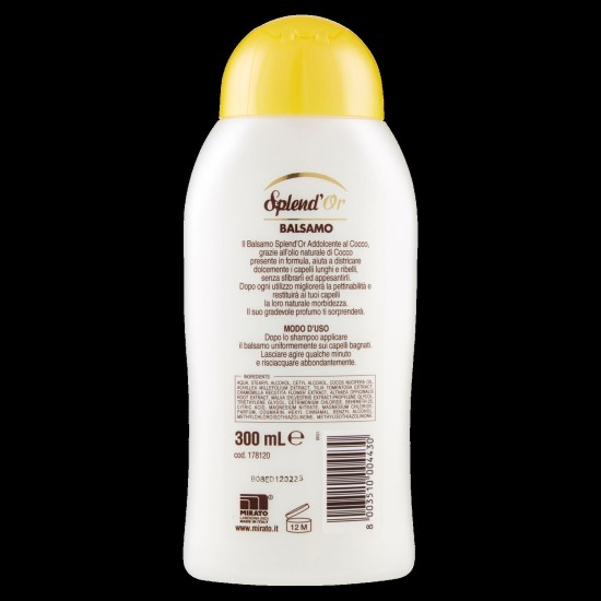 SPLEND'OR BALSAMO COCCO 300 ML 