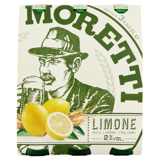 MORETTI RADLER CL 33 CONFEZZIONE DA 3 LIMONE