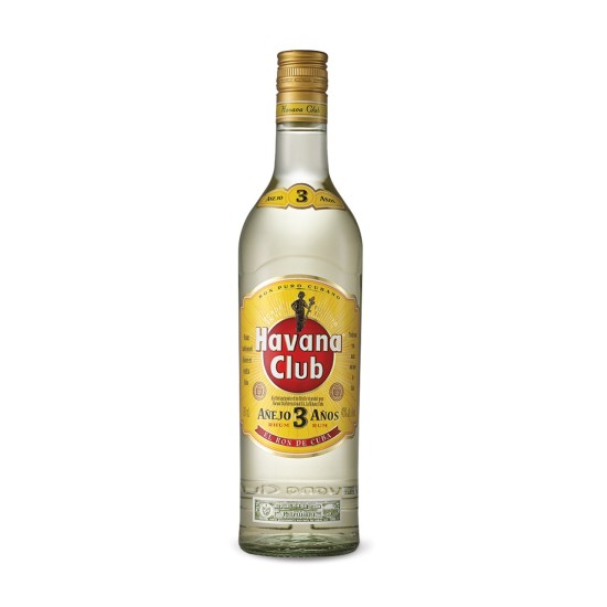 HAVANA CLUB RUM 3 ANOS 70 CL  