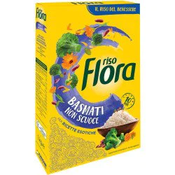 FLORA RISO BASMATI PARBOIL.1KG