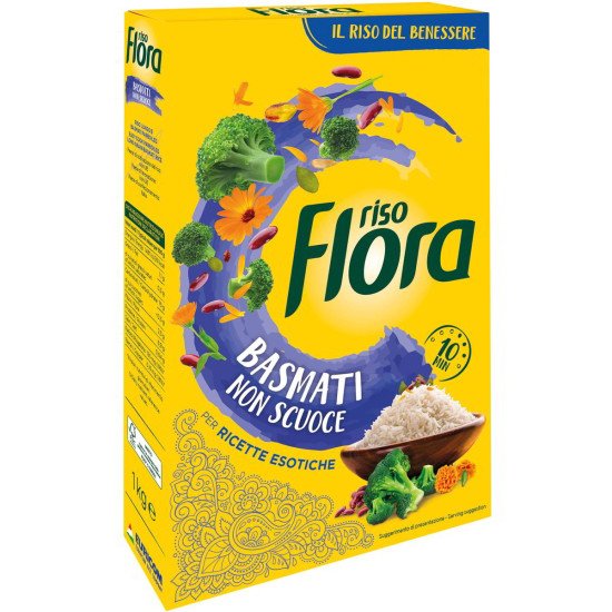 FLORA RISO BASMATI PARBOIL.1KG FLORA RISO BASMATI PARBOIL.1KG