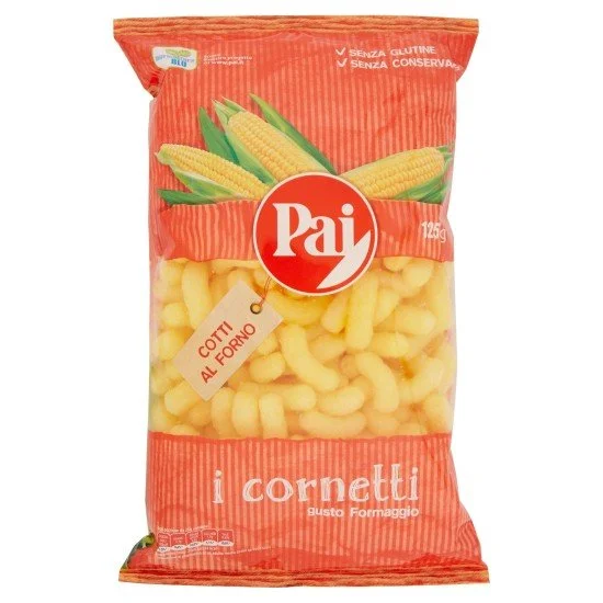 PAI CORNETTI TRASPARENTI 125 GR