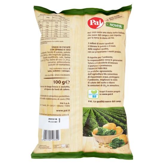 PAI VEGGIE SPINACI-CECI 100 g