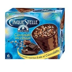 SAMMOMTANA CONO 5 STELLE CIOCCOLATO DI MODICA