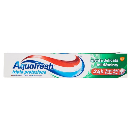 AQUAFRESH DENTIFRICIO MENTA DELICATA 