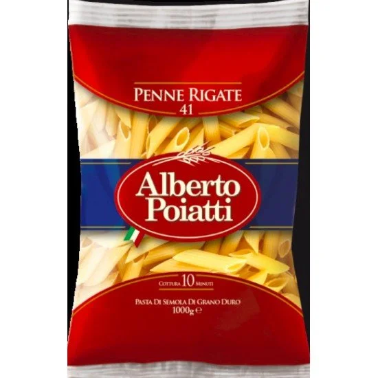 ALBERTO POIATTI PENNE RIG.1KG ALBERTO POIATTI PENNE RIG.1KG