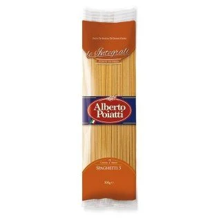 ALBERTO POIATTI SPAGHETTI INTEGRALI 500 GR ALBERTO POIATTI SPAGHETTI INTEGRALI 500 GR