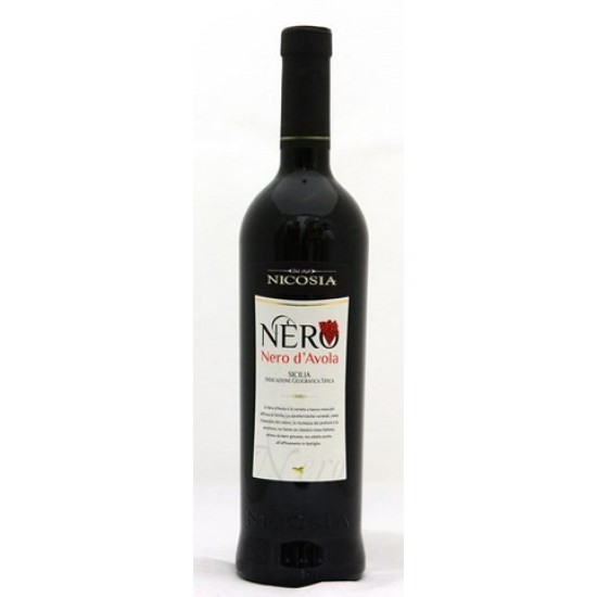 NICOSIA VINO NERO D'AVOLA CL75