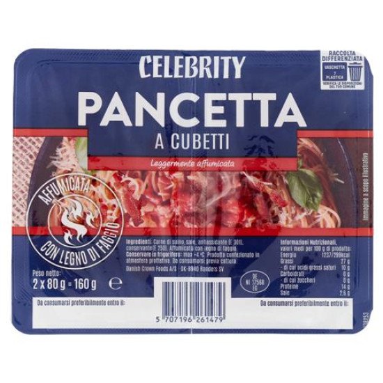 TULIP PANCETTA AFFUMICATA CELEBRITY GR 80 PER 2
