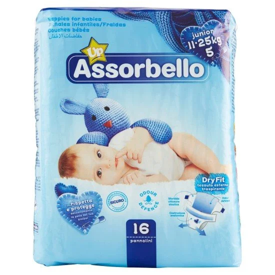 ASSORBELLO PANNOLINI JUNIOR ASSORBELLO PANNOLINI JUNIOR