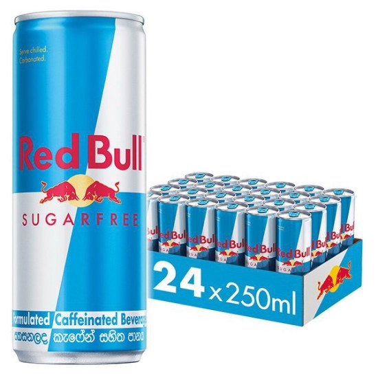 RED BULL SUGARFREE LATT ML.250