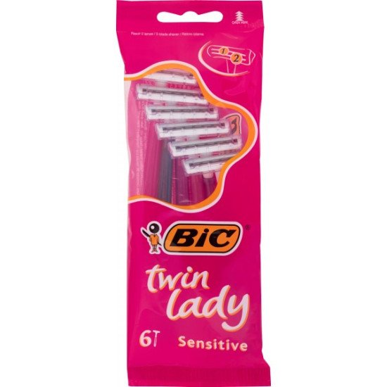 BIC RASOI TWIN LADY CONFEZIONE DA 6
