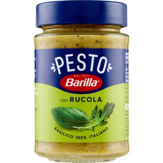 BARILLA PESTO BASILICO E RUCOLA GR 190