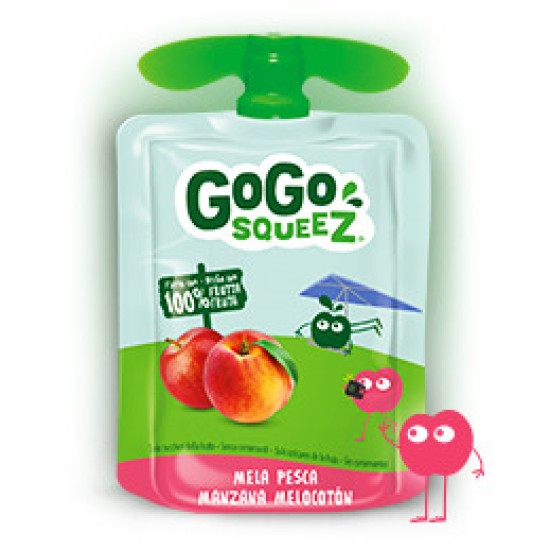 E*GO GO SQUEEZE MELA/PESCA G90