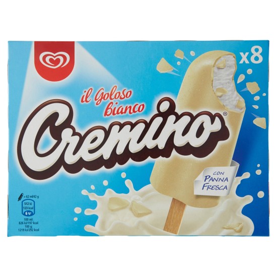 ALGIDA CREMINO BIANCO X8 GR336