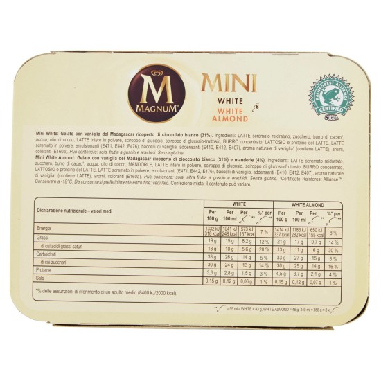 MAGNUM MINI BIAN/MAND. X8 G352