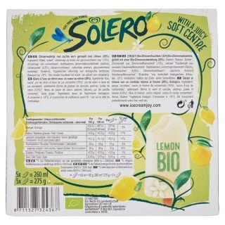 ALGIDA SOLERO BIO LIMONE X 5