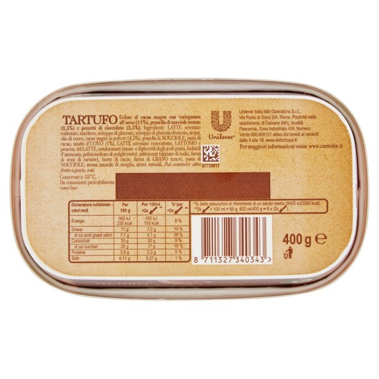 CARTE D'OR TARTUFO GR 400