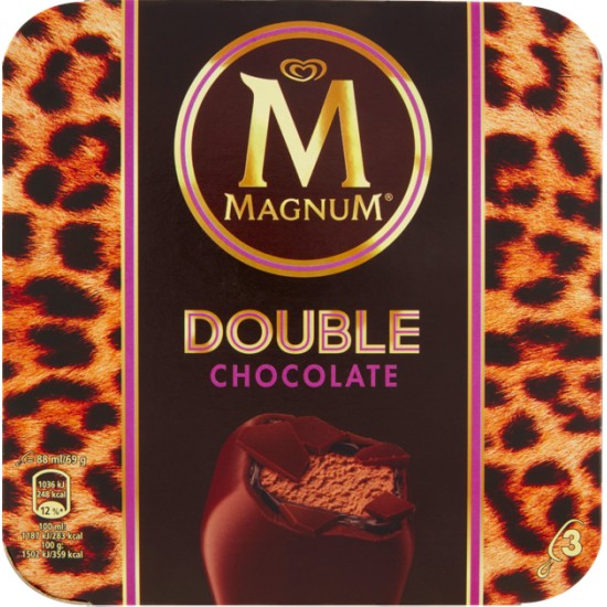 MAGNUM DOUBLE CIOCCOLATO CONFEZIONE DA 3 GR 207  