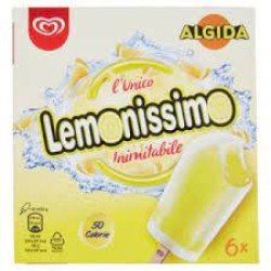 ALGIDA LEMONISSIMO X 6 GR. 372 ALGIDA LEMONISSIMO X 6 GR. 372