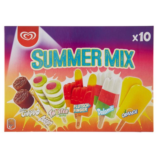 ALGIDA SUMMER MIX X 10 GR 628