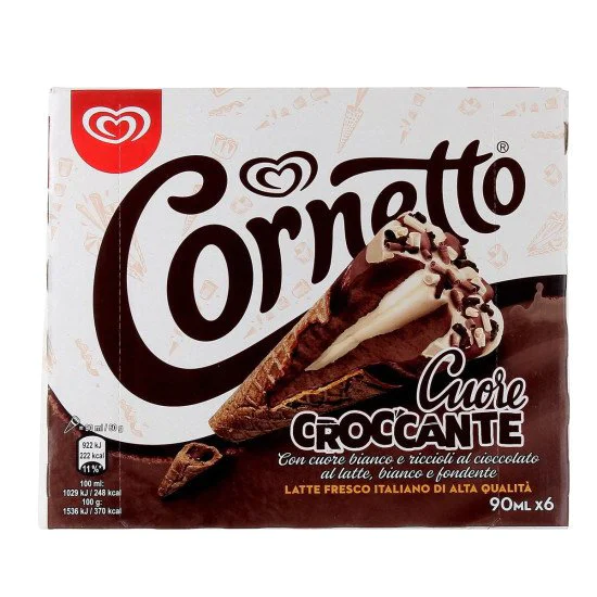 CORN.CUORE CROCC.CACAO X 6 360
