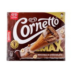 ALGIDA CORNETTO MAX NOCC. X 6 ALGIDA CORNETTO MAX NOCC. X 6