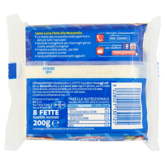 S.LUCIA FETTE ALLA MOZZAR.200G