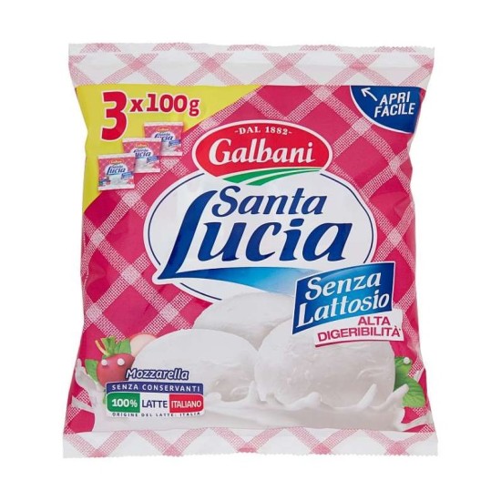 SANTA LUCIA MOZZARELLA SENZA LATTOSIO GR 250