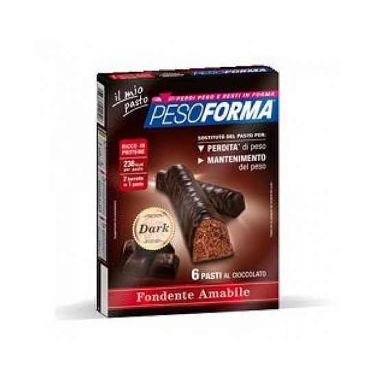 PESOFORMA BARRETTE CIOCCOLATO 6 PASTI