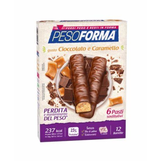 PESOFORMA BAR.CARAMELLO 6PASTI