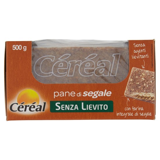 CEREAL SENZA LATTOSIO PANE SEGALE GR 500 