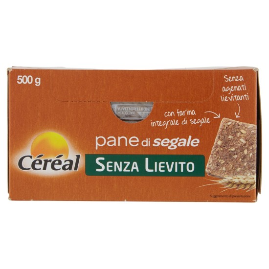 CEREAL SENZA LATTOSIO PANE SEGALE GR 500 