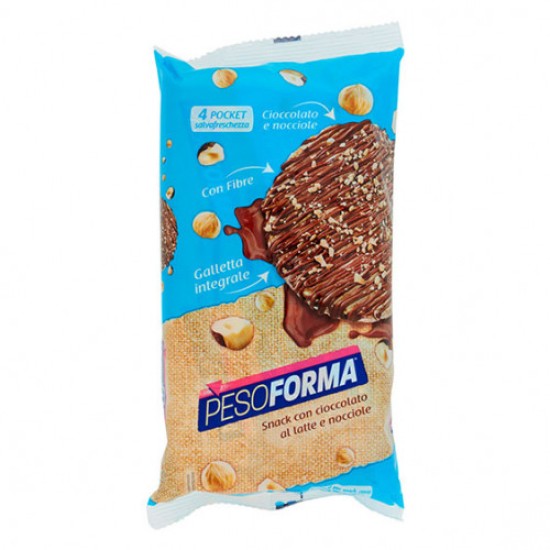 PESOFORMA GALLETTE CIOCOLATO NOCCIOLA GR 130