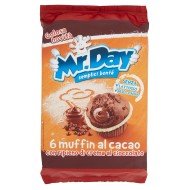 MR DAY MUFFIN CIOCCOLATO CONFEZIONE DA 6 PER 252 GR 