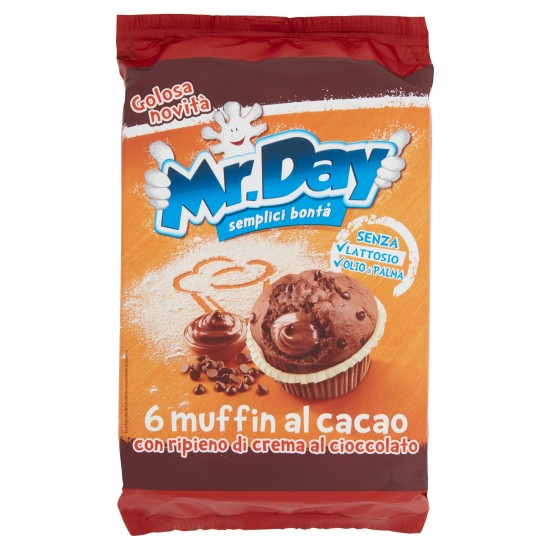 MR DAY MUFFIN CIOCCOLATO CONFEZIONE DA 6 PER 252 GR 