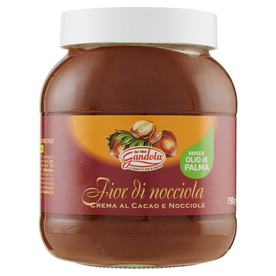 GANDOLA CREMA CACAO E NOCCIOLE 750 GR