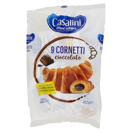 CASALINI CROISSANT CACAO CONFEZIONE DA 9