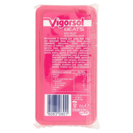 VIGORSOL BEATS REDFRUIT DA 12