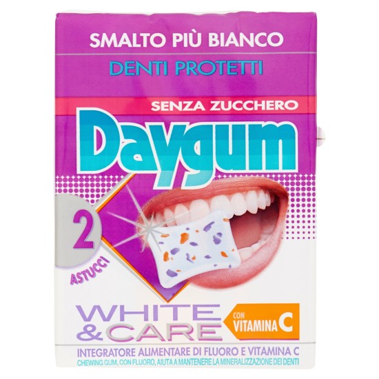 DAYGUM WHITE CARE MTI 2 X 24