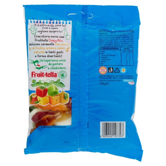 FRUIT-TELLA BUSTA CRAZY MIX DA 24 PER 175 GR