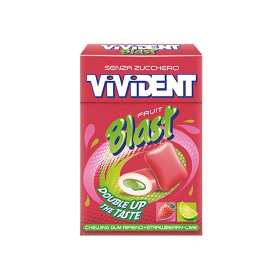 VIVIDENT BLAST STRAWB.LIME X20