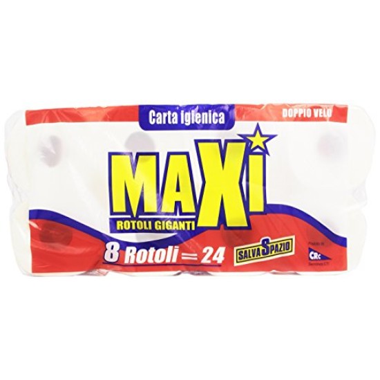 MAXI CARTA IGIENICA 8 ROTOLLONI