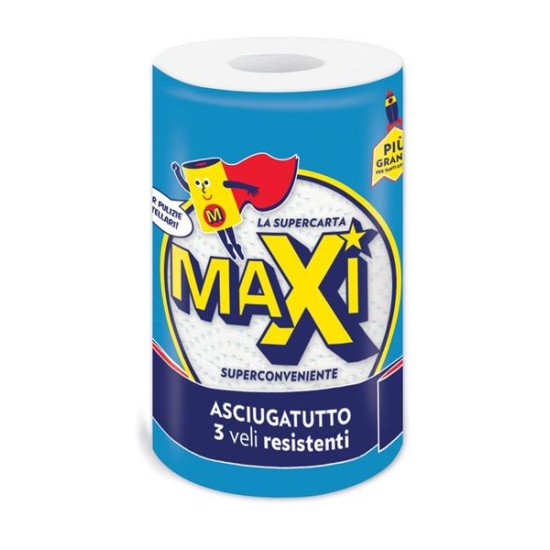 MAXI ASCIUGATUTTO 1 ROTOLO 3 VELI MAXI ASCIUGATUTTO 1 ROTOLO 3 VELI