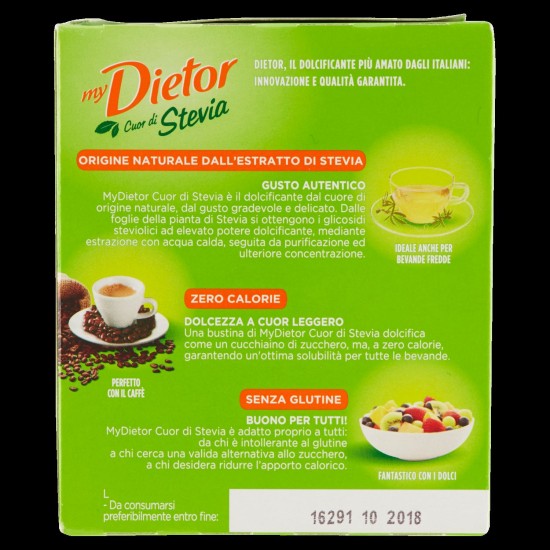 DIETOR CUOR DI STEVIA X 30 BST